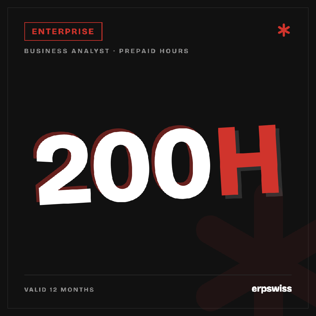 [BA-200] Business Analyst Hours - Enterprise