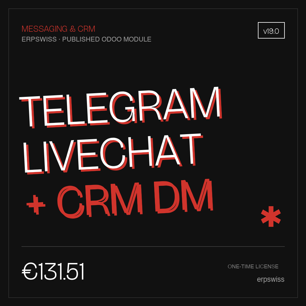 Telegram LiveChat & CRM Direct Messaging